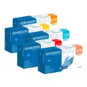 Gants Nitrile NP Bleu SENSISKIN 240 mm Manchette normale - Boite de 100