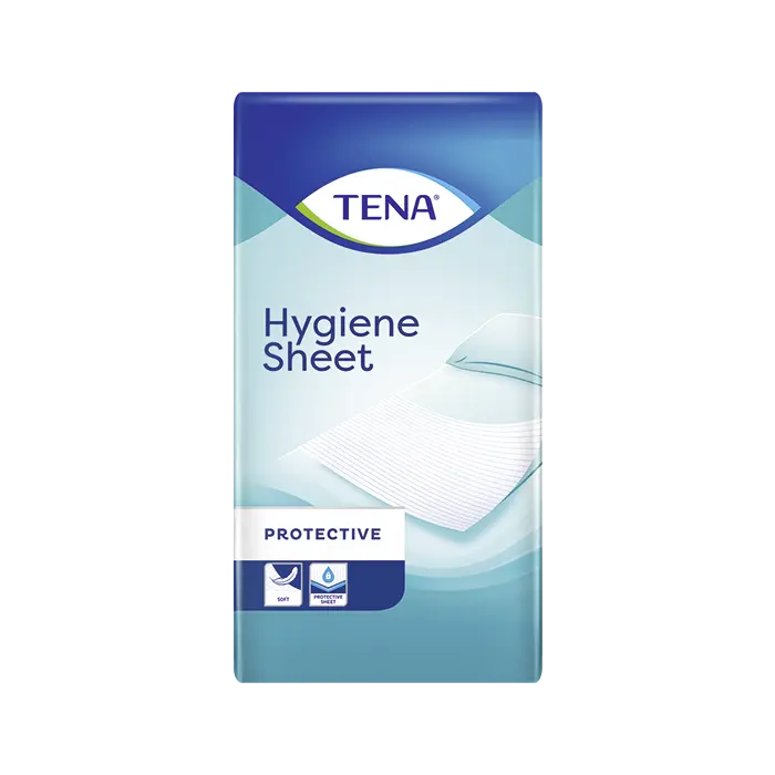 Protège-drap - TENA HYGIENE SHEET - sachet de 100 (80 x 140 cm)