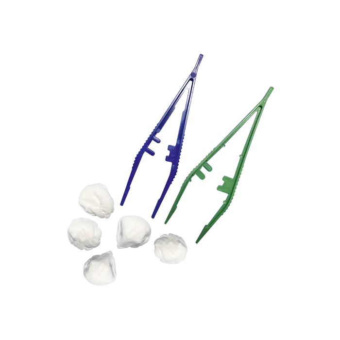 Sets de pansements 2 pinces 5 tampons - x5 