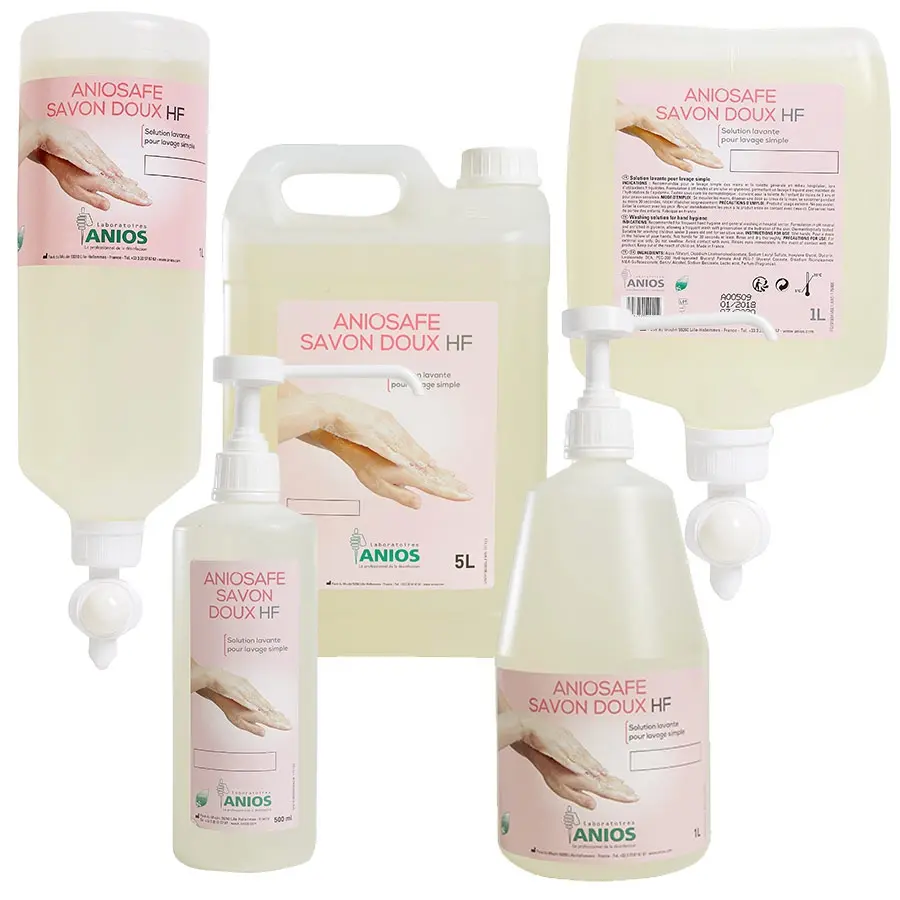 [SavANIOS500ml] Savon doux Haute Fréquence - Aniosafe (500 ml)