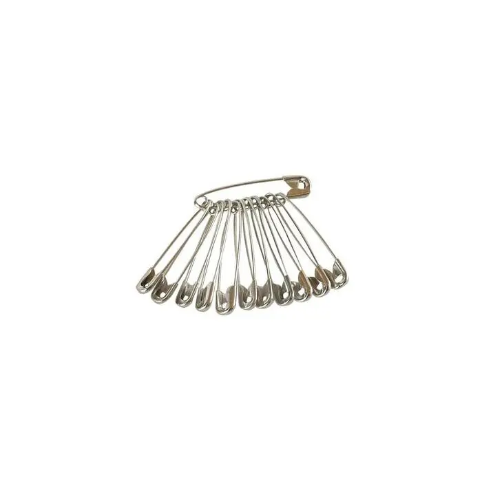 Épingles de sûreté, sachet de 12 