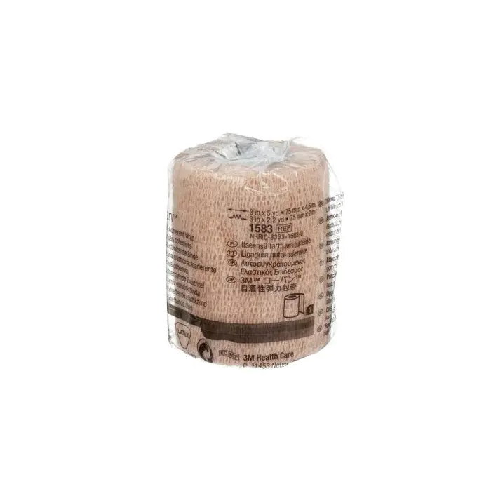 Bande de contention cohésive élastique Coban 3M Couleur Chair