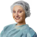 Charlotte non-tissé, clip accordéon - sachet de 100