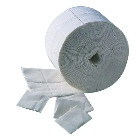 Tampon ouate, rouleaux de 500 pièces 4 cm x 5 cm