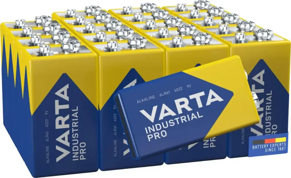 Piles 9V Industrial Pro - VARTA - x20