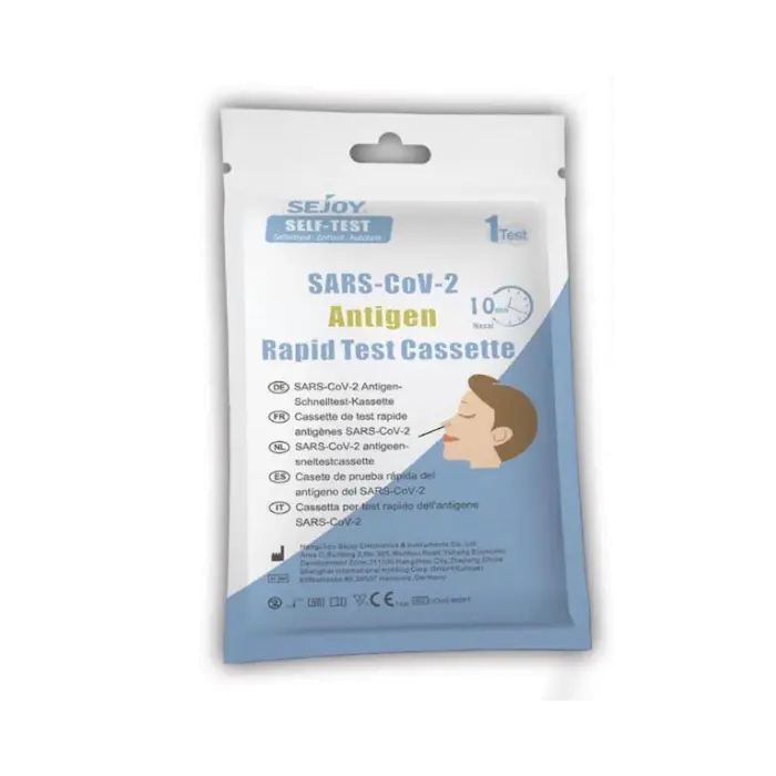 Autotest antigénique NASAL, SARS-CoV-2, SEJOY emballé à l'unité 
