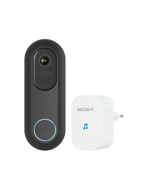 Sonnette vidéo connectée avec détection de mouvement 