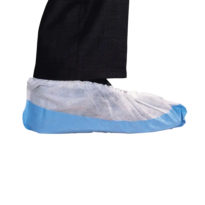 Sur-chaussure Blanche avec Semelle Bleue x400