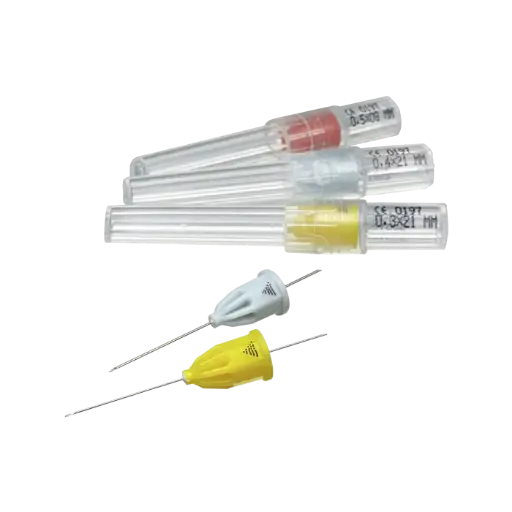 Aiguille dentaire stérile TRONCULAIRES / INTRASEPTALES 25G Orange x100