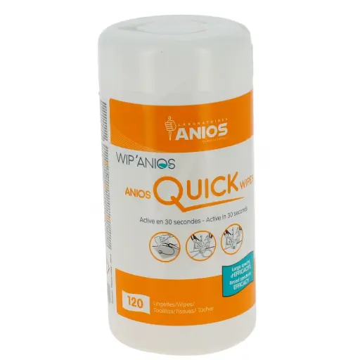 [A2333421] Quick Wipes - Lingettes désinfectantes, boite de 120