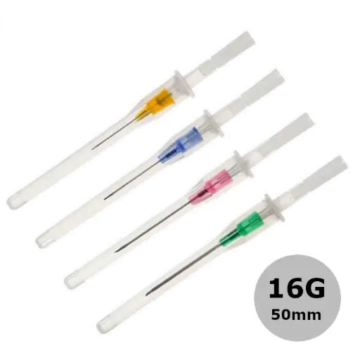 Cathéter court Introcan Certo, 16G 50mm, Gris, B.Braun, x50