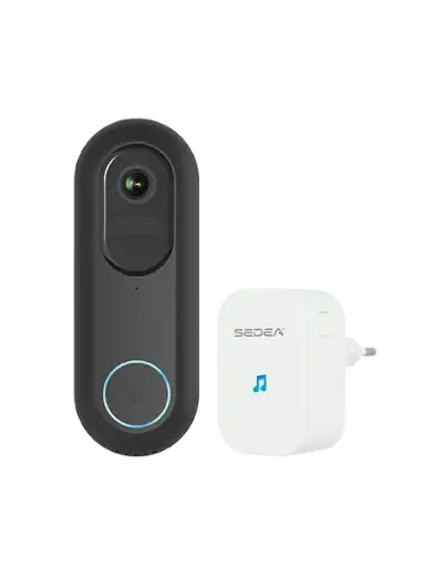 [518800] Sonnette vidéo connectée avec détection de mouvement 