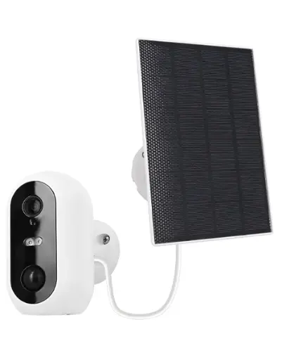 [518510] Caméra extérieure Wi-Fi + panneau solaire 