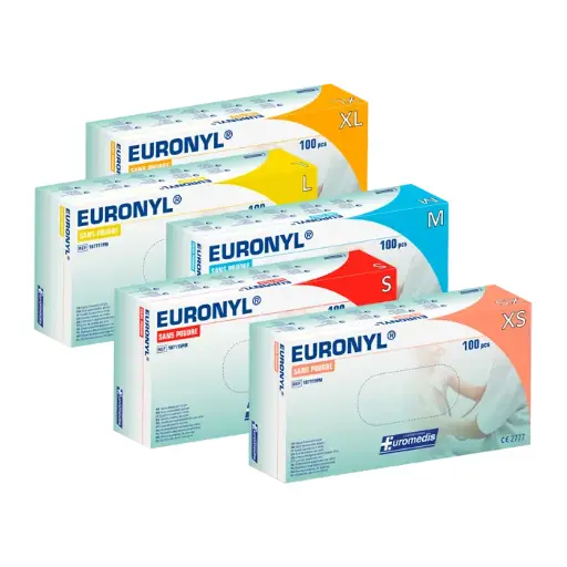 Gant d'examen en vinyle sans poudre EURONYL 