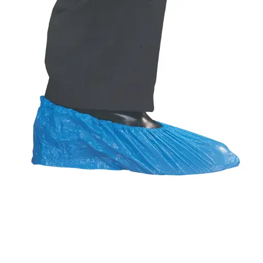 [161104X] Couvre-chaussures CPE Bleu - Sachet de 100