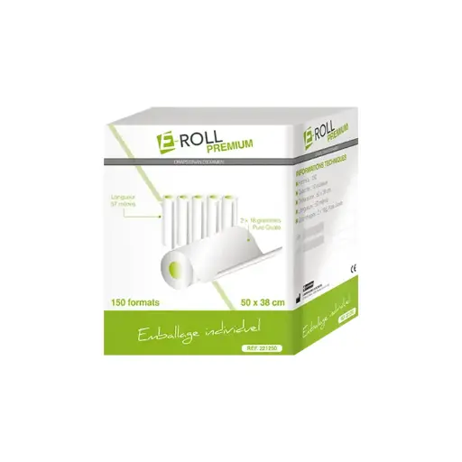 [221250B] Drap d'examen E-ROLL premium - 150 formats (50x38cm) - x12