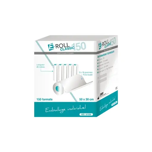 [121256] Drap d'examen E-ROLL classic - 150 formats (50x30cm) - x12