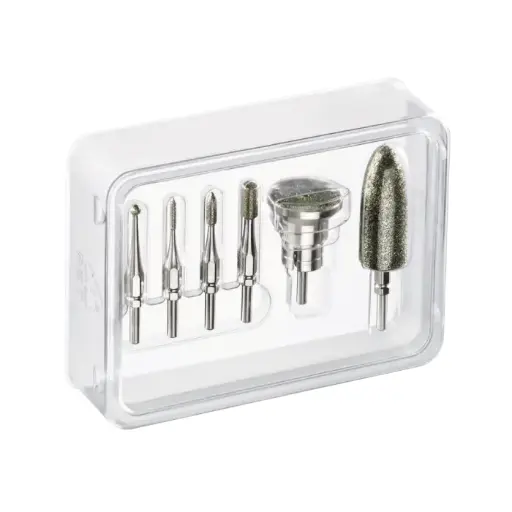 Ensemble manucure / pédicure - 6 embouts 