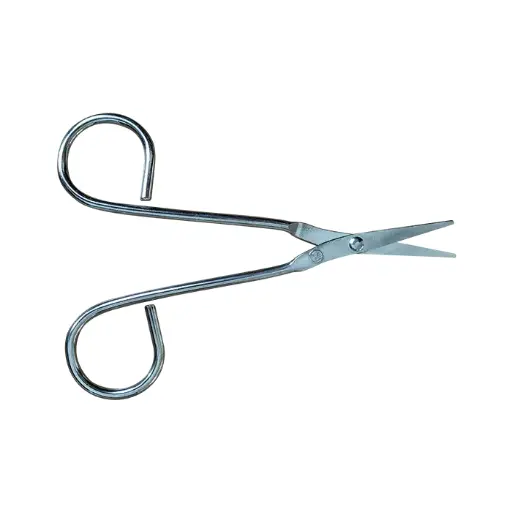 [174678] Ciseaux métal bouts pointus - sachet pelable - x100