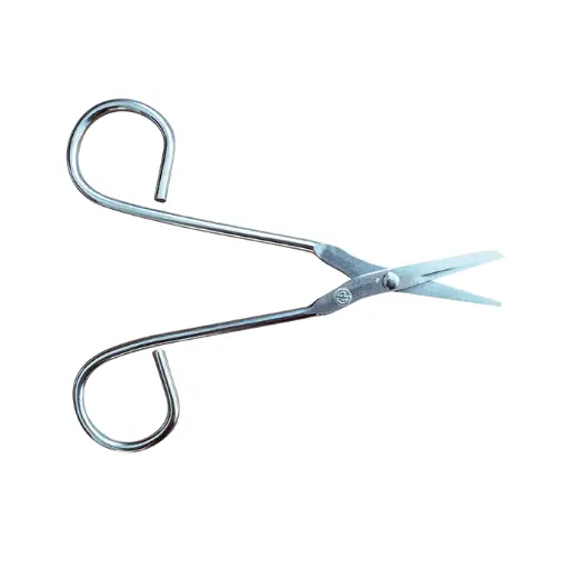 Ciseaux métal bouts mousse - sachet pelable - x100 